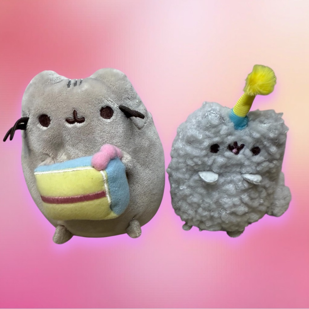 Birthday Pusheen and Stormy by Gund Birthday Special Collector Set Series 1 - Picture 4 of 14